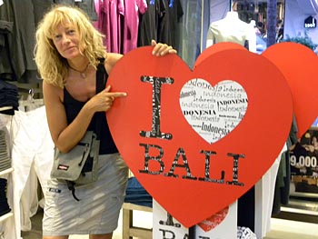 Cinzia Gallastroni vivere a Bali